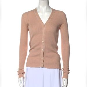 Prada pink cardigan 38